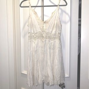 White Free People Sundress, size M